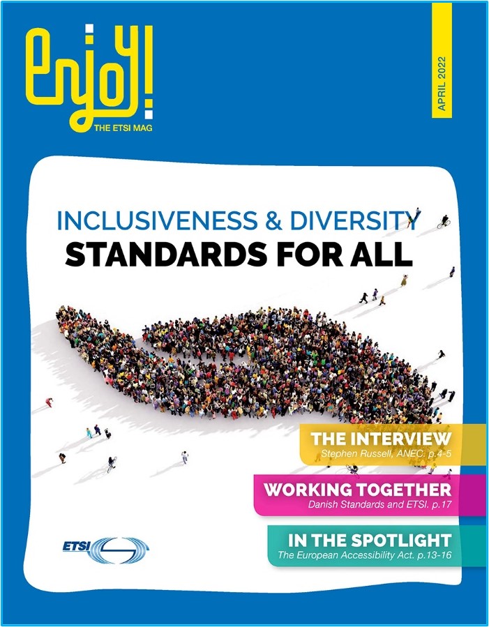ETSI magazine focus on inclusiveness