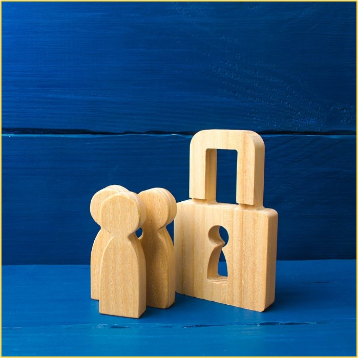 Wooden lock