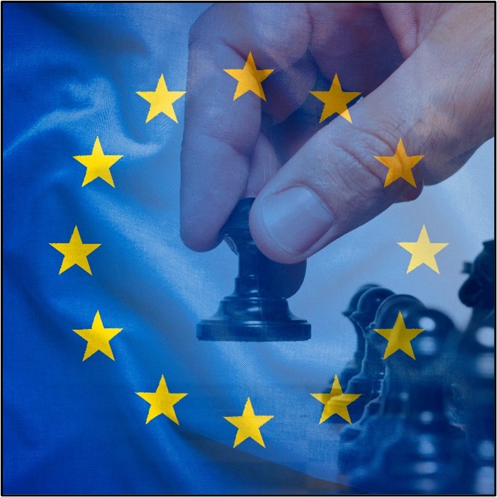 03 EU flag chess piece