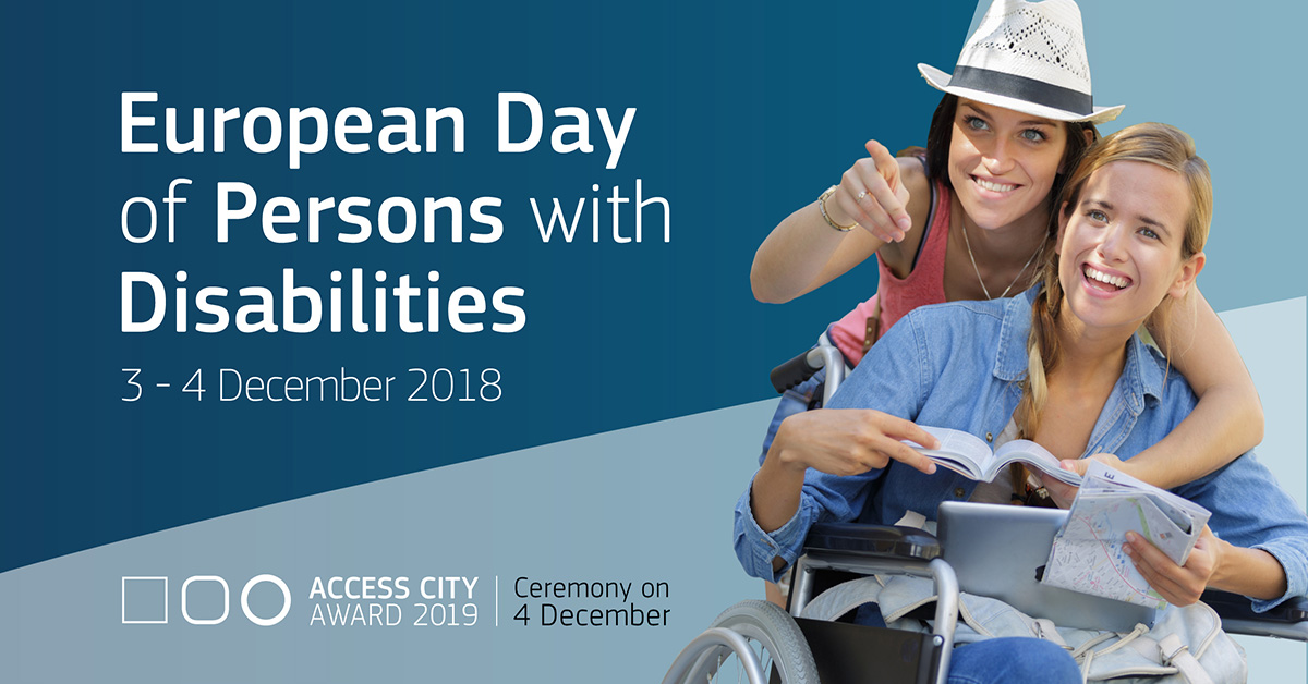 Poster of European Day of persons with disabilities